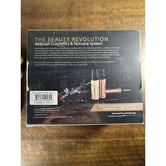 Luminess Airbrush Makeup System PC100RG New in Box Factory Sealed w/Makeup - Picture 3 of 13